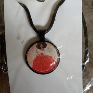 Handcrafted Glass Pendant Necklaces $8 Each